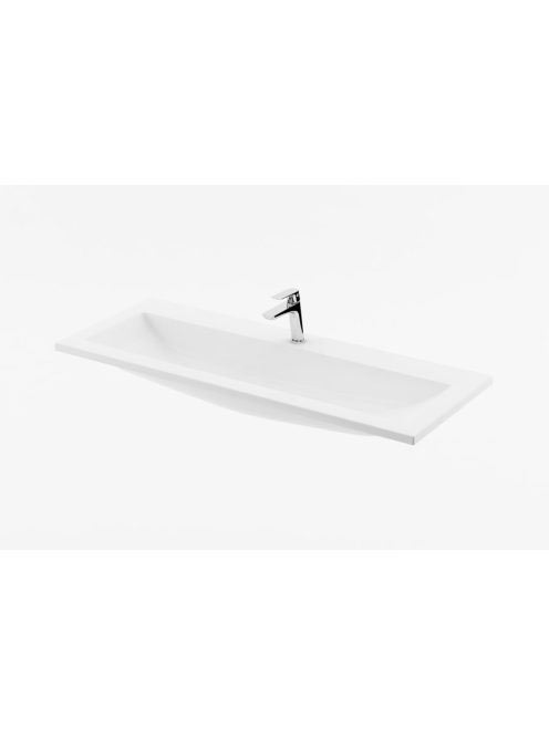 Ravak Clear 800 mosdó, fehér, nyílással XJJ01180000 - Fürdős