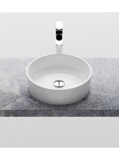 Ravak MOON 1 mosdó, túlfolyó nélkül, fehér XJN01300000 - Für