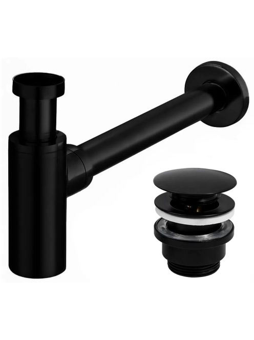 Rea Univerzális mosdószifon click-clack leeresztő szeleppel,