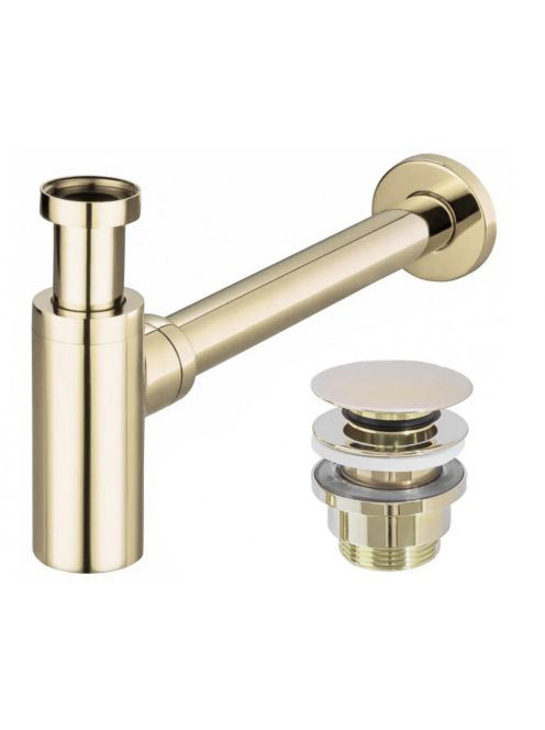 Rea Univerzális mosdószifon click-clack leeresztő szeleppel,