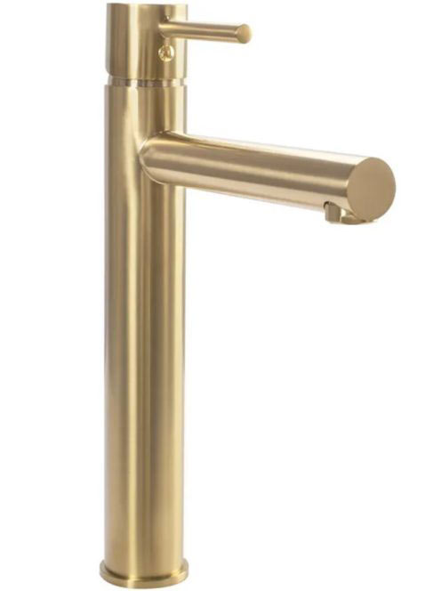 Rea Tess magas fürdőszobai csaptelep, matt arany REA-B5660 -