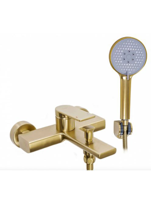 Rea Verso falra szerelhető fürdőkád csaptelep kézizuhany kés