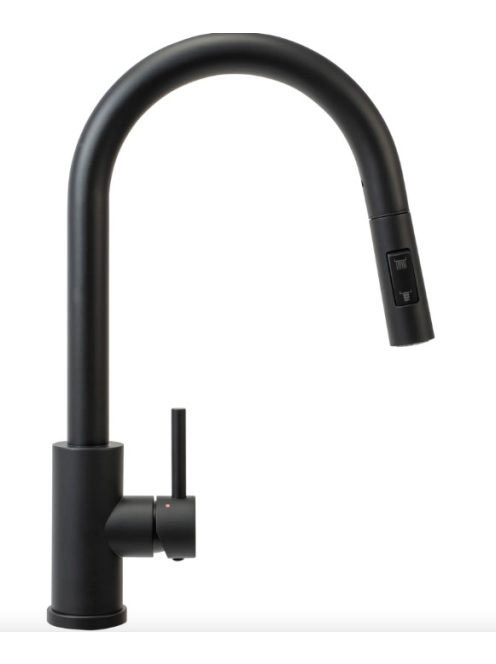 Rea Fresh álló konyhai csaptelep kihúzható zuhanyfejjel, mat