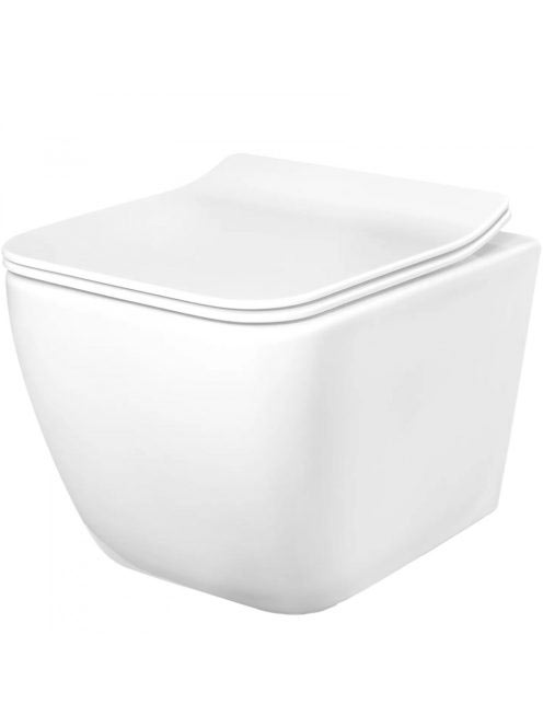 Rea Martin perem nélküli fali WC csésze 36,5x51 cm mélyöblít