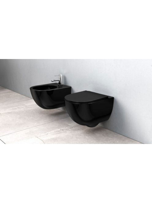 Rea Carlo perem nélküli fali WC csésze 37x49,5 cm mélyöblíté