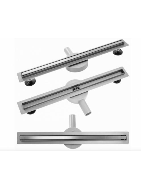 Rea Neo Pro Slim lineáris zuhanylefolyó szett 80 cm, szálcsi