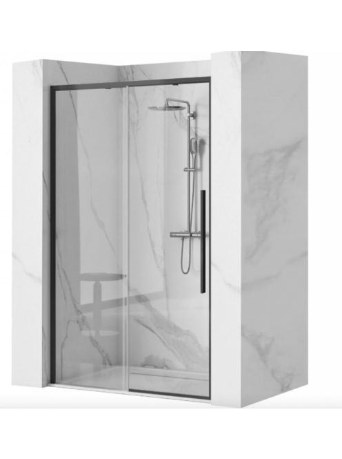Rea Solar Univerzális tolózuhanyajtó 90x195 cm átlátszó üveg