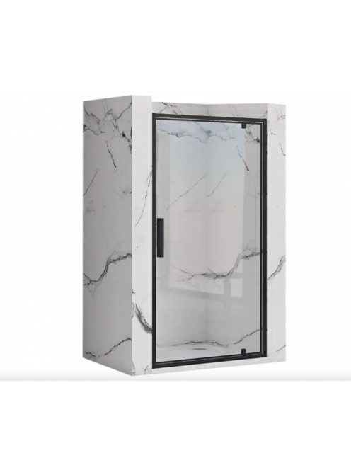 Rea Rapid Swing kifelé nyíló zuhanyajtó 80x195 cm, átlátszó