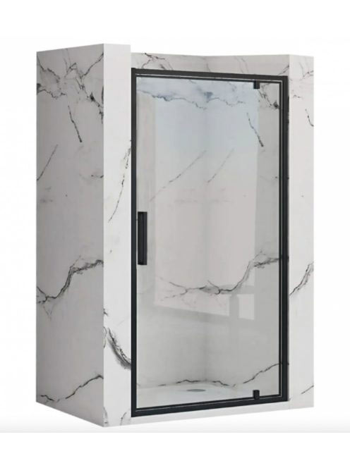 Rea Rapid Swing kifelé nyíló zuhanyajtó 90x195 cm, átlátszó