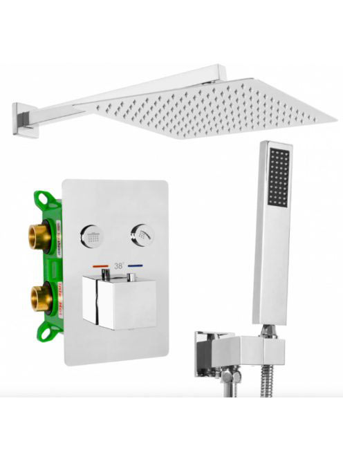 Rea Fenix Davis rejtett zuhanyrendszer termosztatikus fejjel