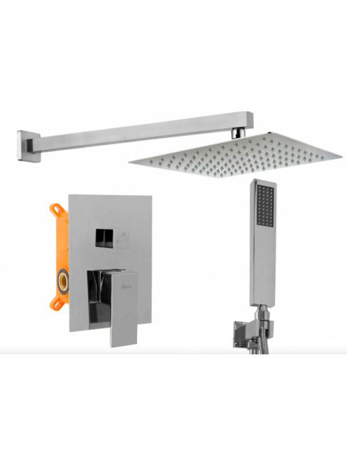 Rea Fenix egykaros rejtett zuhanyrendszer boxal, króm REA-P8