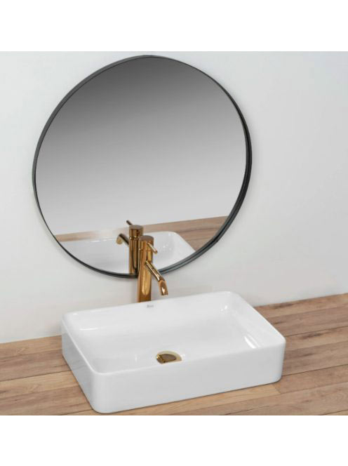 Rea Avia pultra ültethető kerámia mosdótál 51x34,5 cm, fehér