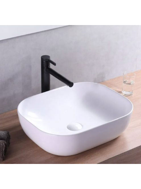 Rea Belinda Slim pultra szerelhető kerámia mosdótál 46,5x33