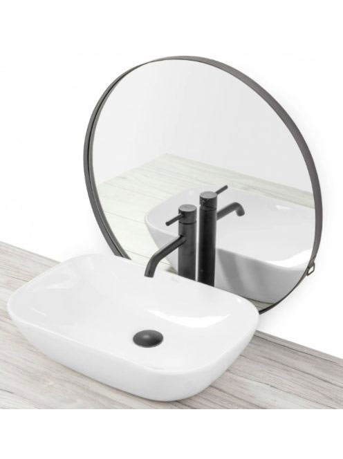 Rea Claudia pultra ültethető kerámia mosdótál 51x34 cm, fehé