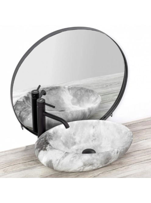 Rea Roxy Stone pultra ültethető kerámia mosdótál 49x31 cm, s