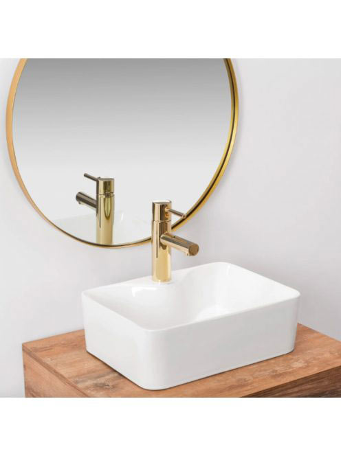 Rea Kelly Mini pultra ültethető kerámia mosdótál 41x31 cm, f