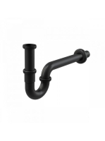 Alcaplast - „U“ alakú mosdószifon DN32 A4320BLACK - Fürdőszo