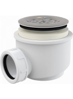 Alcaplast - Zuhanyszifon rozsdamentes ráccsal A46-60 - Fürdő