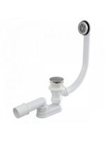 Alcaplast - CLICK/CLACK kádszifon készlet króm A505CRM - Für