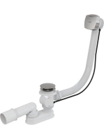 Alcaplast - Automata kádszifon készlet króm A51CRM - Fürdősz