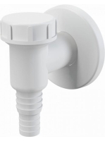 Alcaplast - Külső mosógép szifon, fehér APS2 - Fürdőszoba -