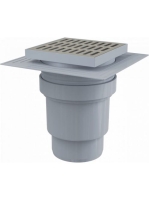 Alcaplast - Padlóösszefolyó 150×150/110 mm APV13 - Fürdőszob