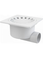 Alcaplast - Padlóösszefolyó 150×150/50 mm APV15 - Fürdőszoba