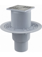 Alcaplast - Padlóösszefolyó 105×105/50/75 mm APV2311 - Fürdő