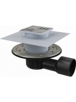 Alcaplast - Padlóösszefolyó 105×105/50/75 mm APV3344 - Fürdő