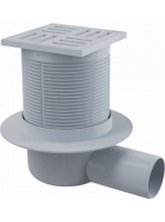 Alcaplast - Padlóösszefolyó 105×105/50 mm APV5111 - Fürdőszo