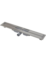 Alcaplast Low - Zuhanyfolyóka 650mm, vízszintes lefolyóval A