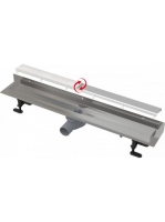 Alcaplast Fit and Go Wall - Zuhanyfolyóka burkolható ráccsal