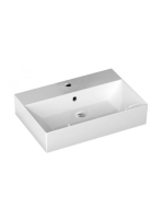 Aqualine Mosdó, pultra ültethető vagy falra szerelhető 60x42