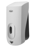 Aqualine Emiko fali szappanadagoló zárható kulccsal, fehér/f