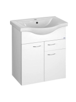 Aqualine KERAMIA FRESH Mosdótartó szekrény, fehér, 50064A -