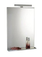 Aqualine BETA tükör polccal, 60x80x12 cm, 57397 - Fürdőszoba