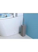 Aqualine Seventy álló WC-kefe, szürke 633408 - Fürdőszoba -