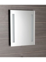 Aqualine LED tükör világítással, 50x70cm, billenő kapcsolóva