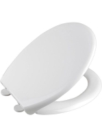 Aqualine Sofia WC ülőke polypropylén, Soft Close, fehér, BS1