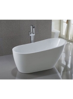 Aqualine Tisa akril szabadon álló kád 150x75 cm, fehér E1575