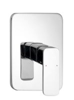 Aqualine Factor falbaépíthető 1 irányú zuhanycsaptelep, króm