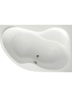 Aqualine CIDLINA akril kád 160x105x45 cm, jobb, láb nélkül,