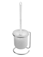 Aqualine álló WC kefe és tartó, króm GA1304 - Fürdőszoba - F