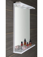 Aqualine Korin LED tükör világítással 60x70x12 cm aljzat kap