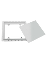 Aqualine mágneses csempeajtó 300x300 mm, PD305 - Fürdőszoba