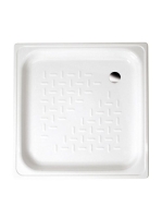 Aqualine lemez zuhanytálca 70x70 cm fehér PD70X70 - Fürdőszo