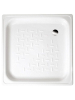 Aqualine lemez zuhanytálca 80x80 cm fehér PD80X80 - Fürdőszo