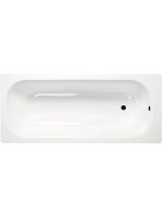 Aqualine acéllemezkád 150x70 cm tartóláb nélkül, fehér V150x