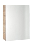 Aqualine VEGA tükrösszekrény, 50x70x18cm, platinatölgy VG850