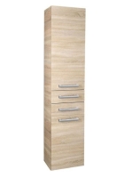 Aqualine Vega balos nyitású állószekrény 35x184x31 cm, plati